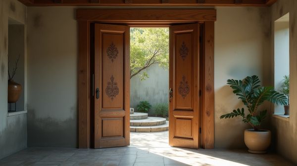 Découvrez comment une porte acoustique crée une oasis de sérénité